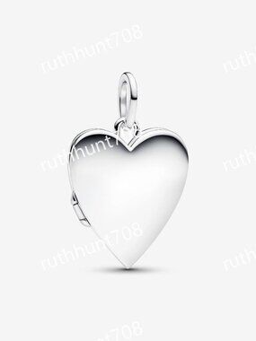 Pandora Engravable Openable Heart Tag Pendant Charm